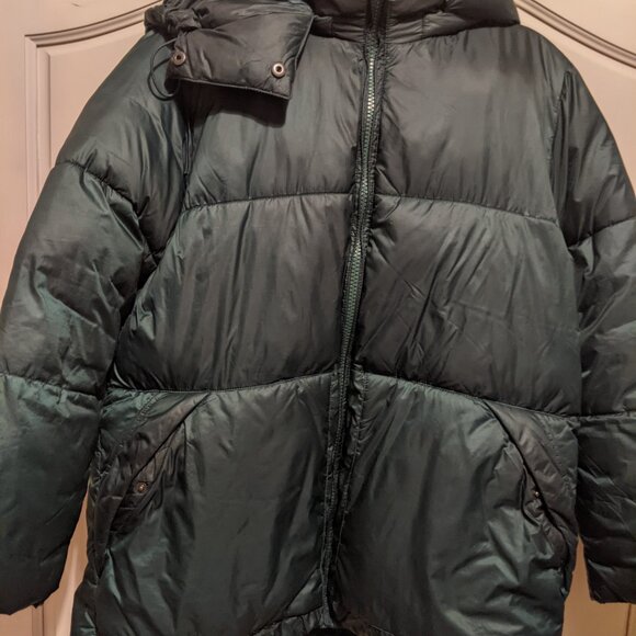 Gap puffer coat green sz small - Picture 2 of 6